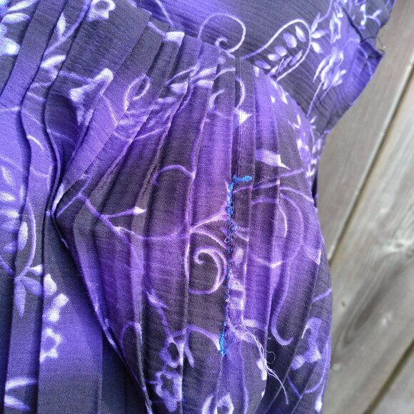 Handmade Old Colony Mennonite Dress 34" Bust 24" Waist Modest Amish Cape Bodice - Picture 5 of 16